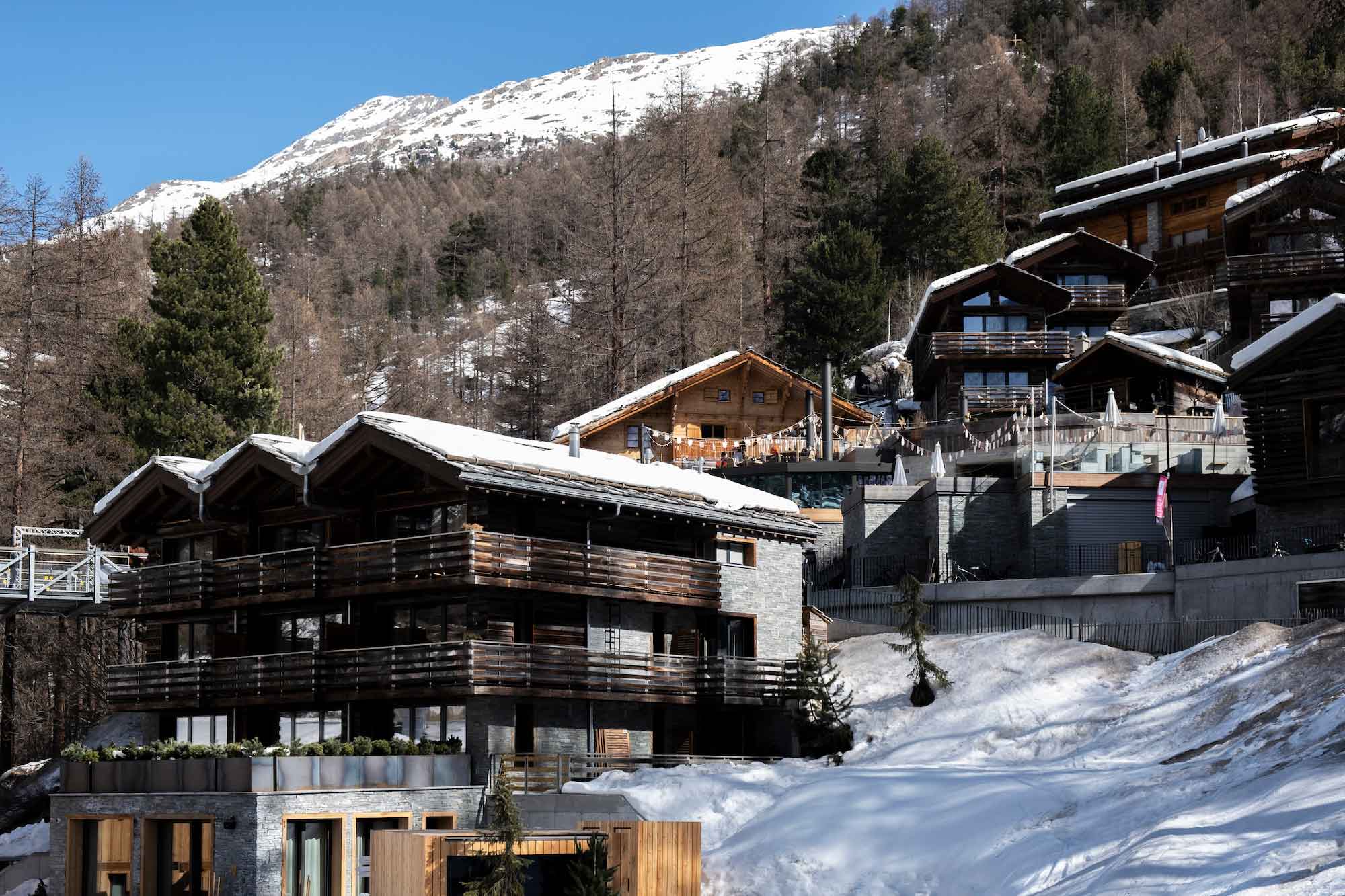 Exterior view of the CERVO Mountain Resort